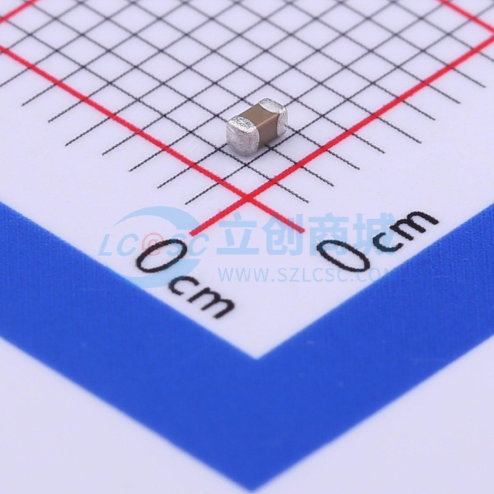 点击查看大图 0603B225K100CT实物图