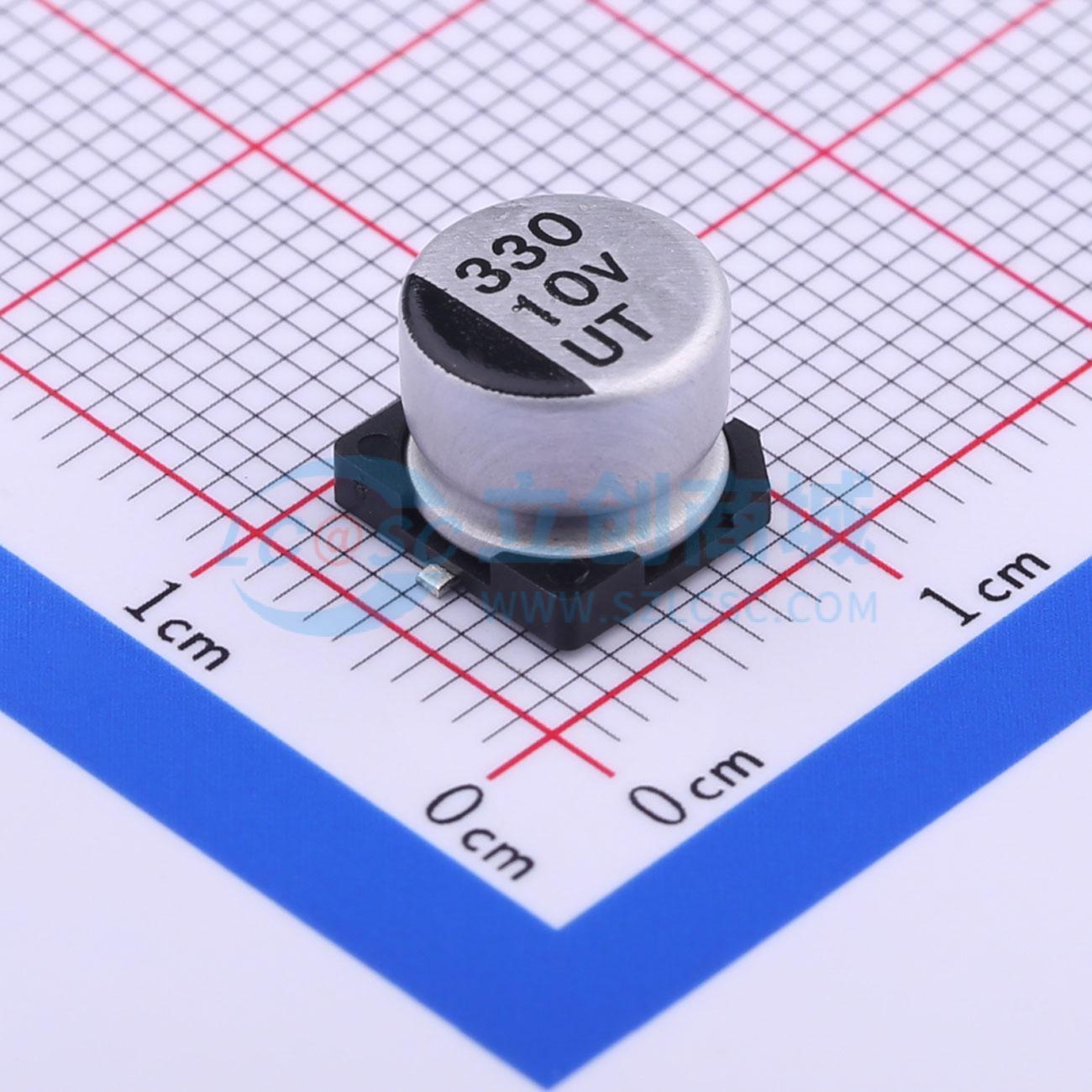 点击查看大图 UT1A331M0806VG实物图