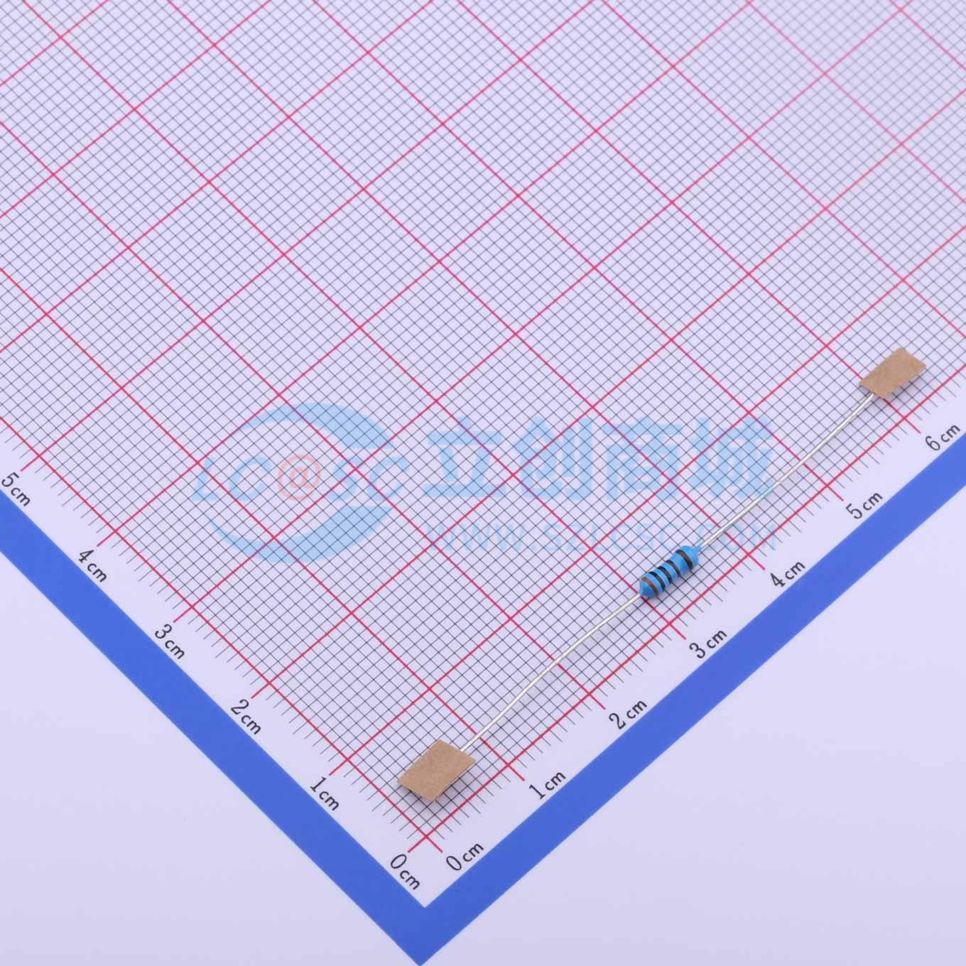 点击查看大图 RN 1/4W 3K F T/B A1实物图