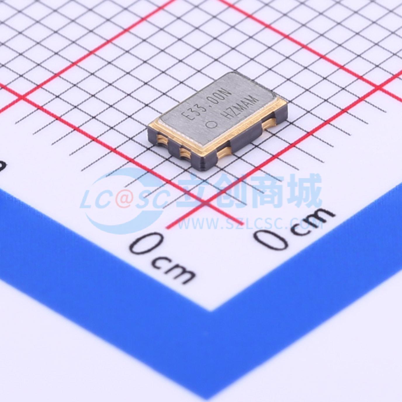 点击查看大图 SG-8018CB 33.000000MHz TJHPA实物图