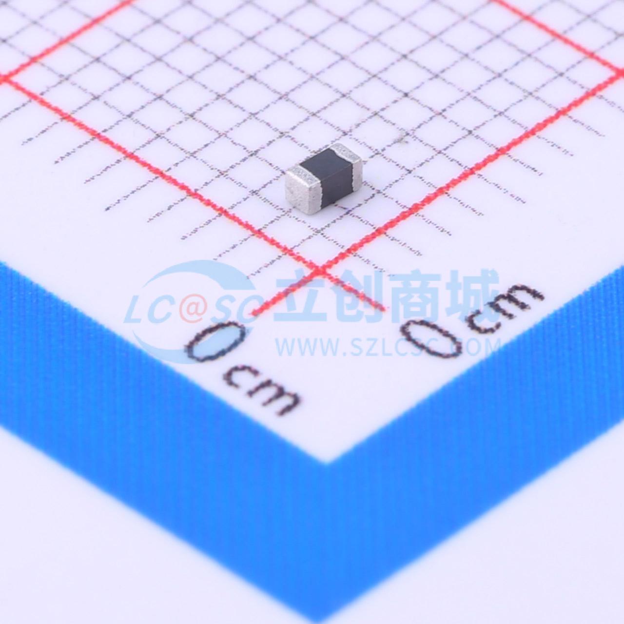 点击查看大图 PZ1608U121-1R5TF实物图