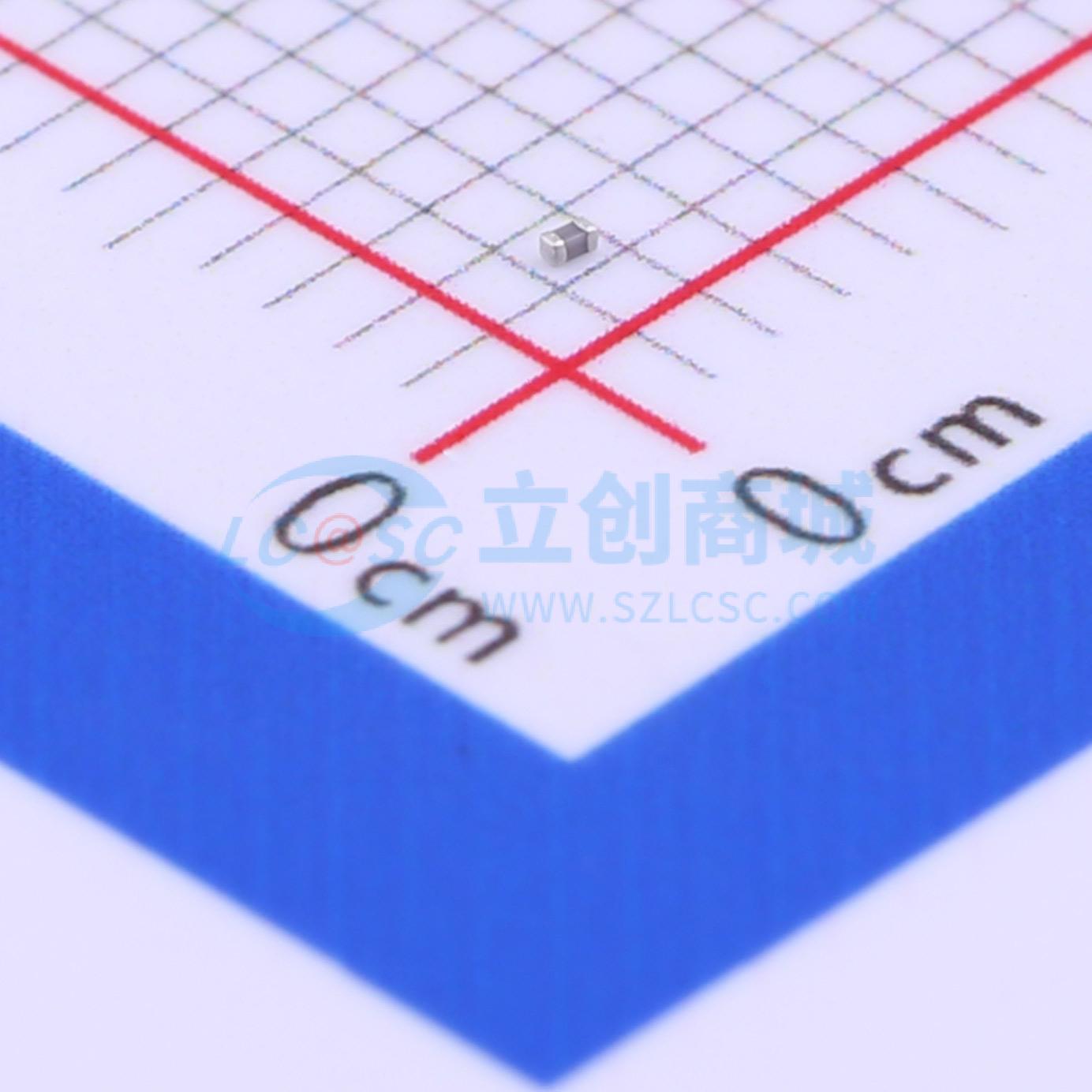 点击查看大图 C0603NP0180JGTS实物图