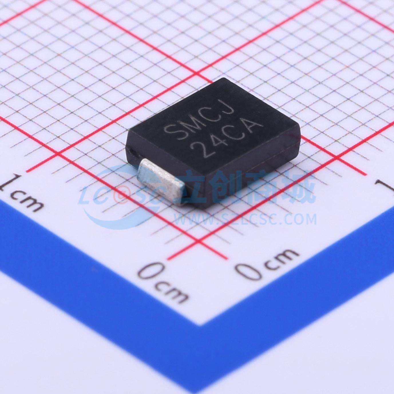 SMCJ24CA实物图