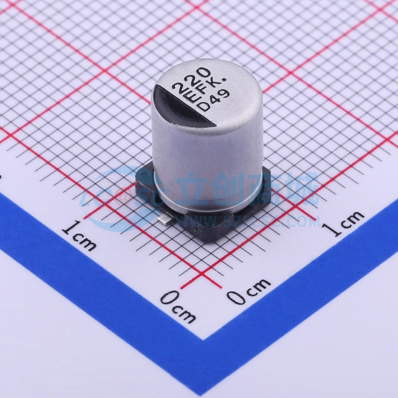 点击查看大图 EEEFK1E221GP实物图