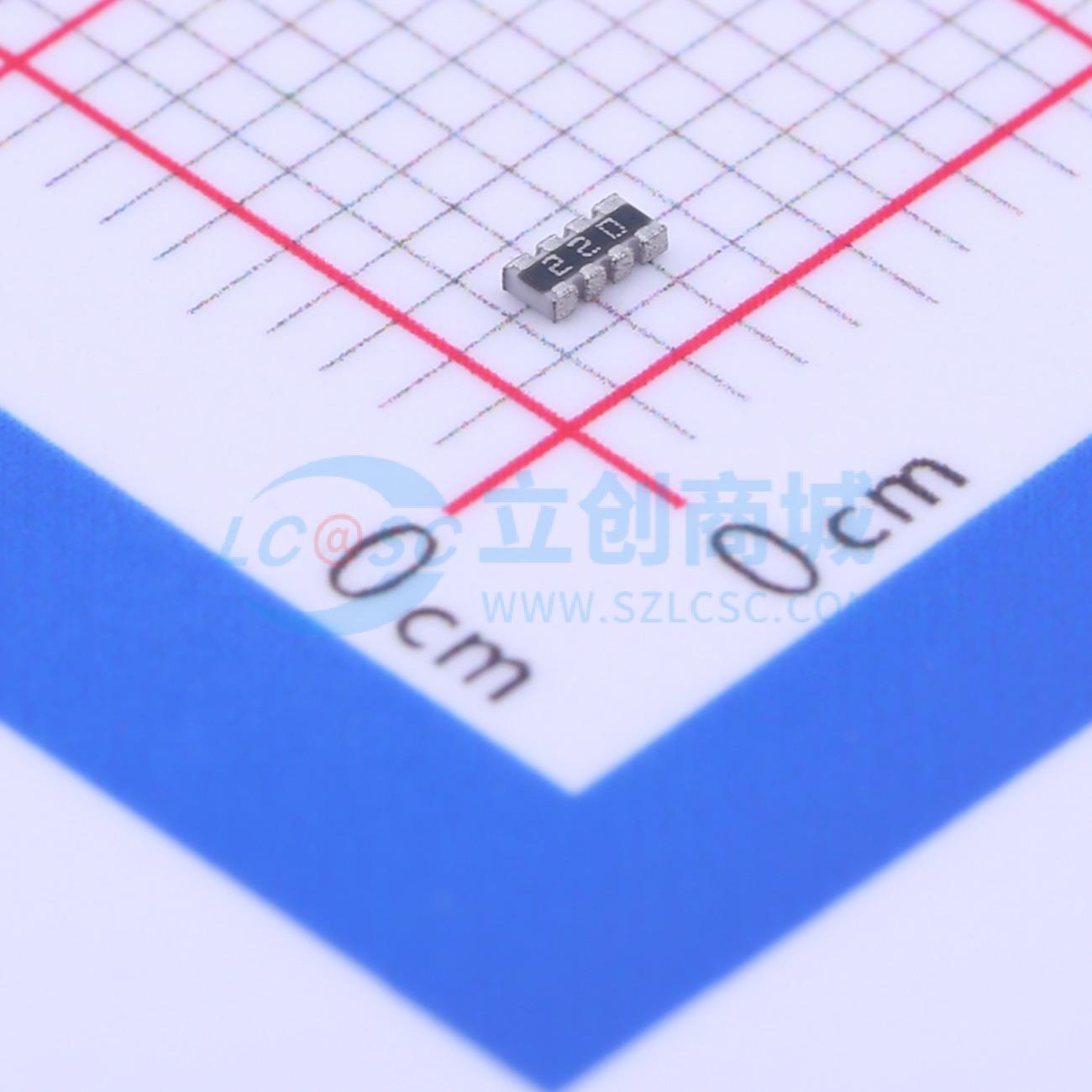 点击查看大图 CRA024RJ22R0Q10Z实物图