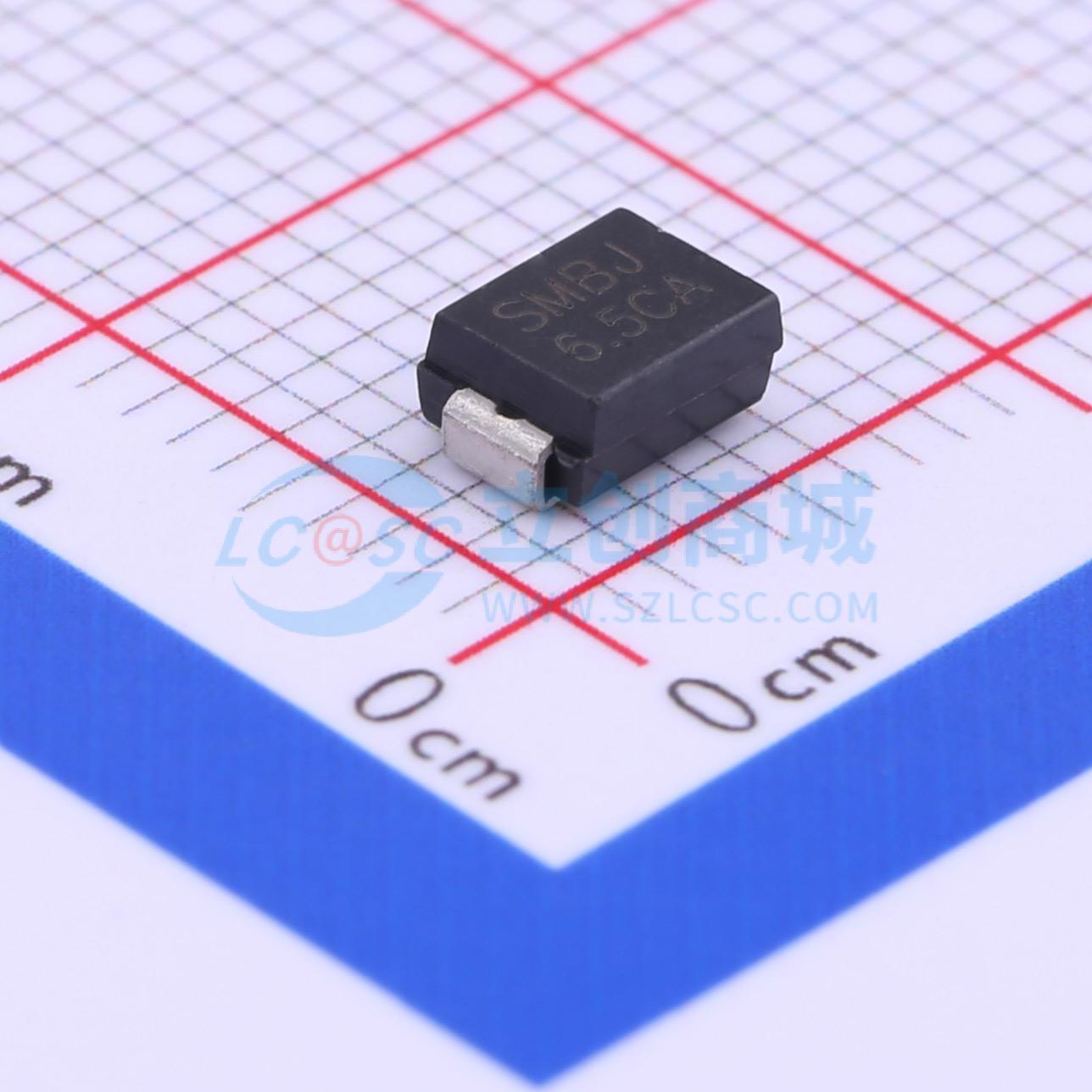点击查看大图 SMBJ6.5CA实物图