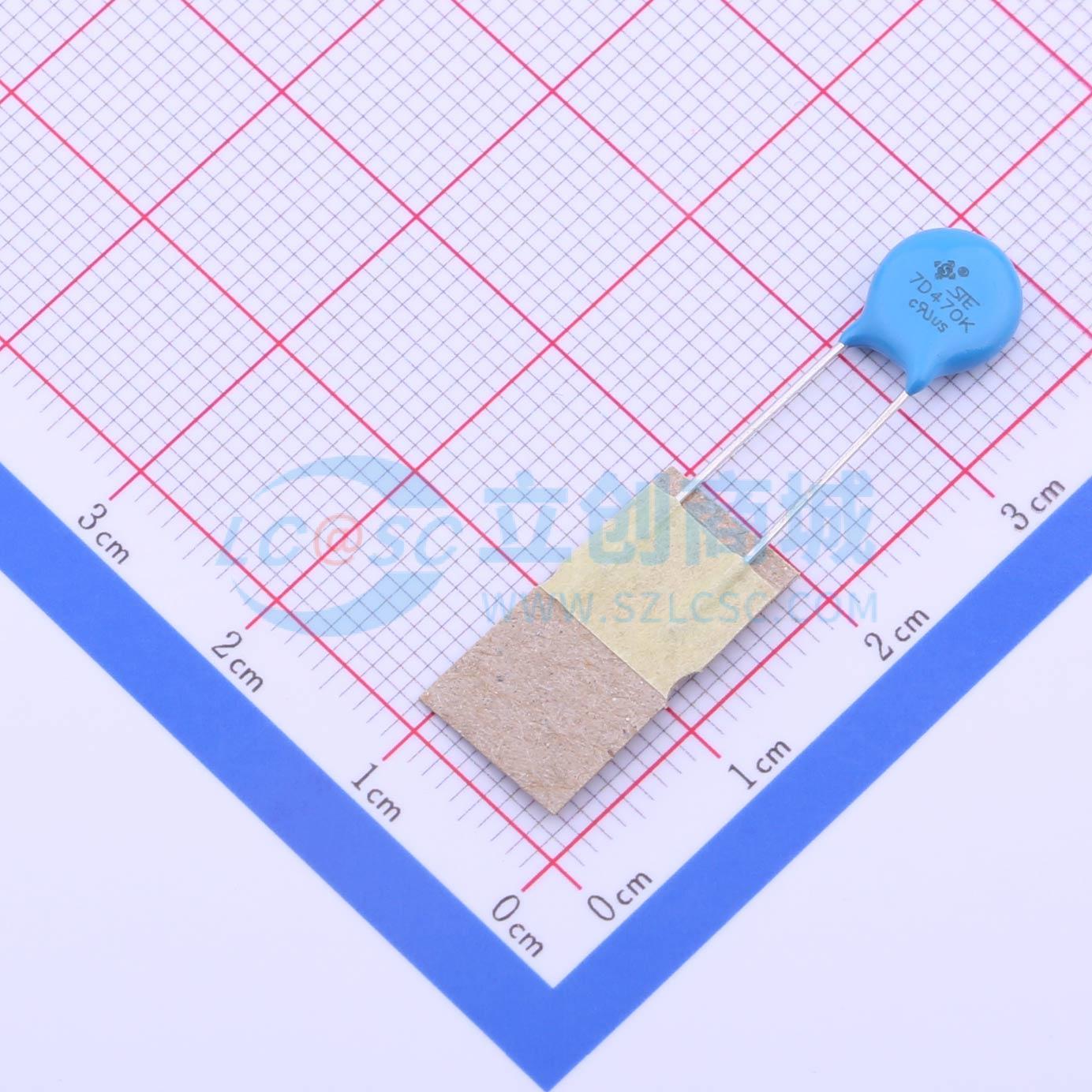 点击查看大图 STE07D470K1BQ0FST0R0实物图