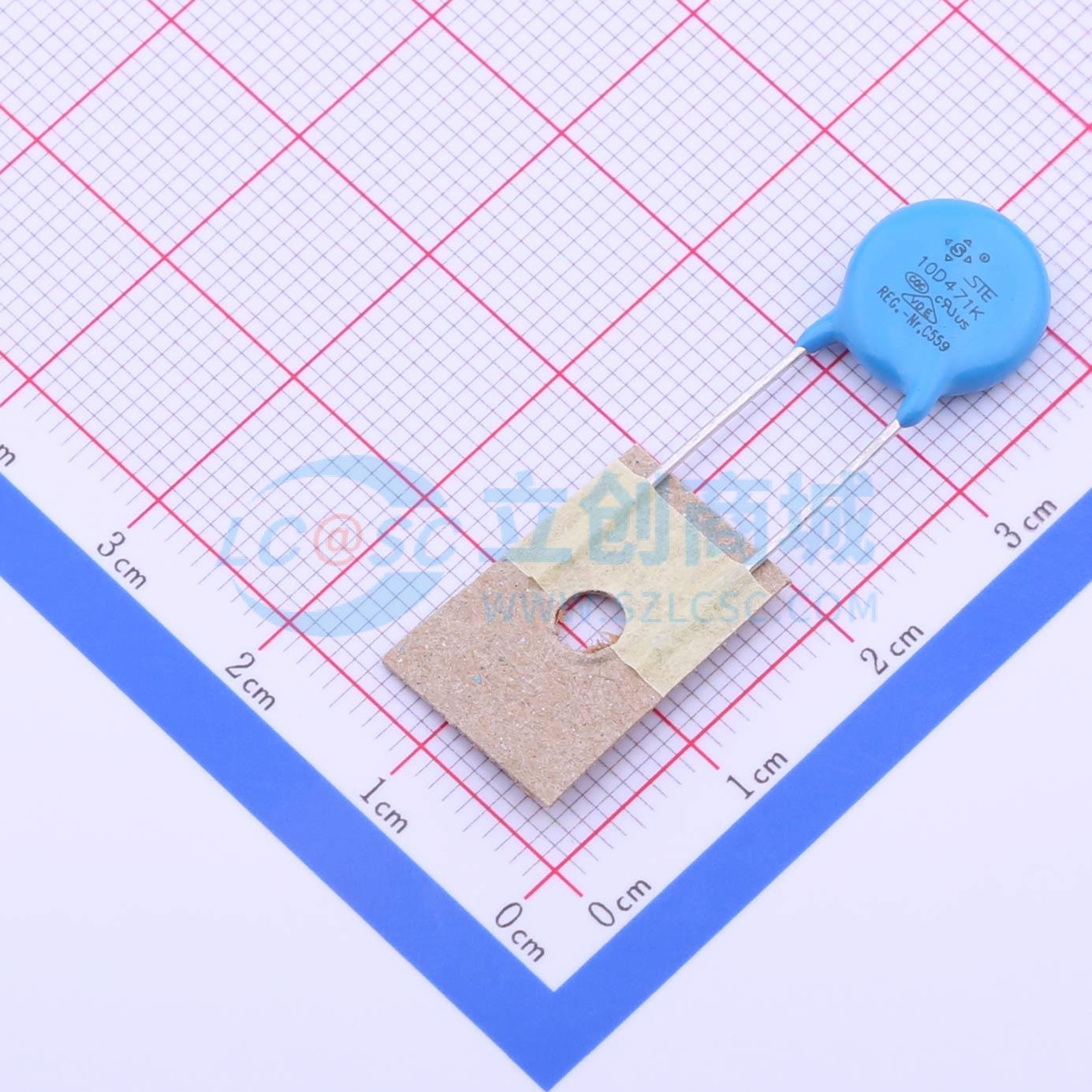 点击查看大图 STE10D471K1EQ0FST0R0实物图