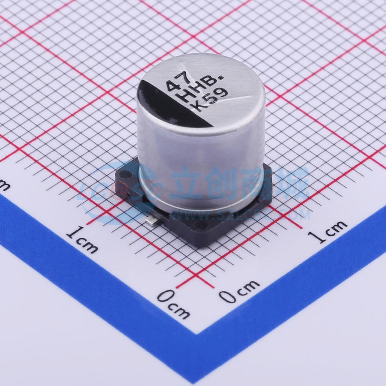 点击查看大图 EEEHB1H470AP实物图