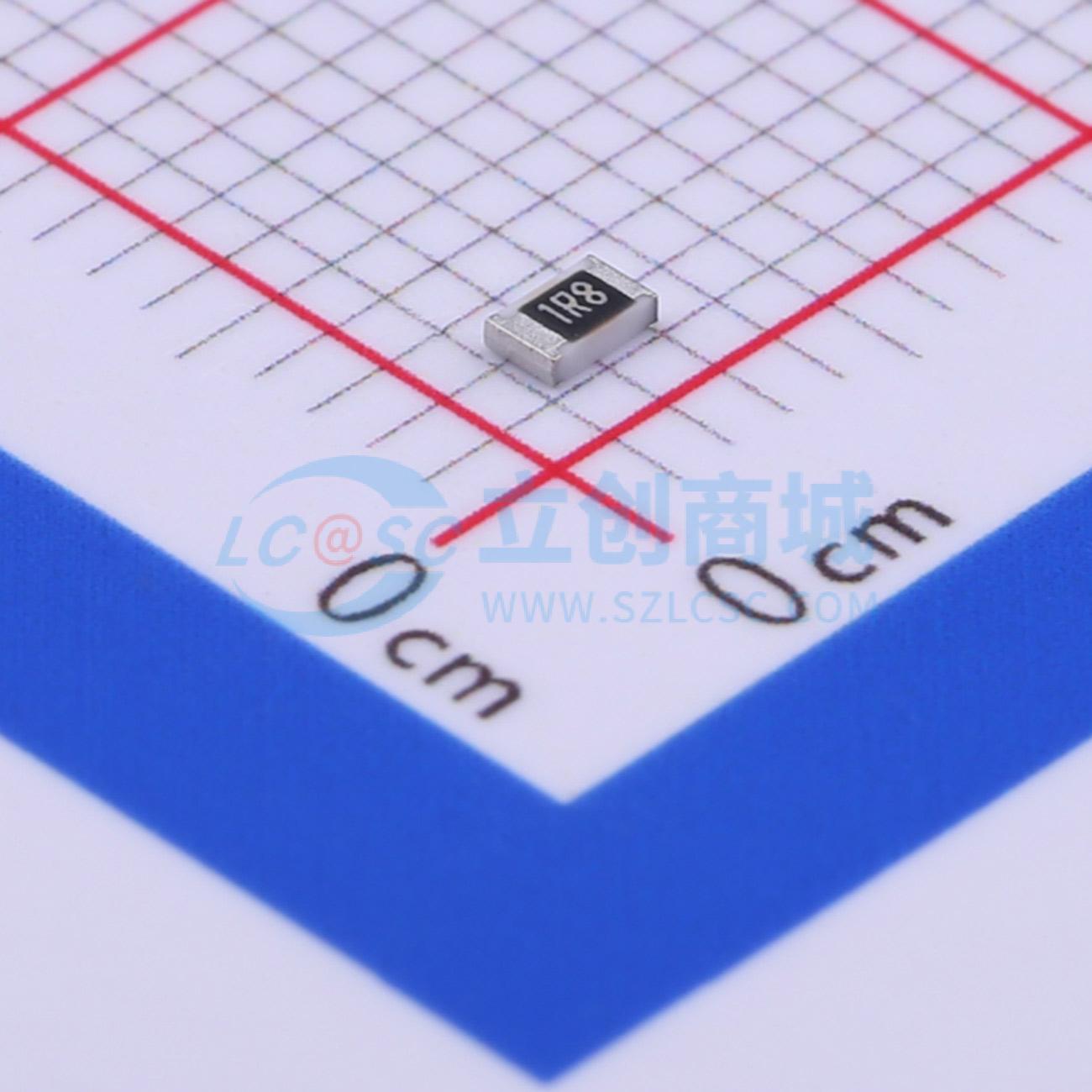 点击查看大图 WR08X1R8JTL实物图