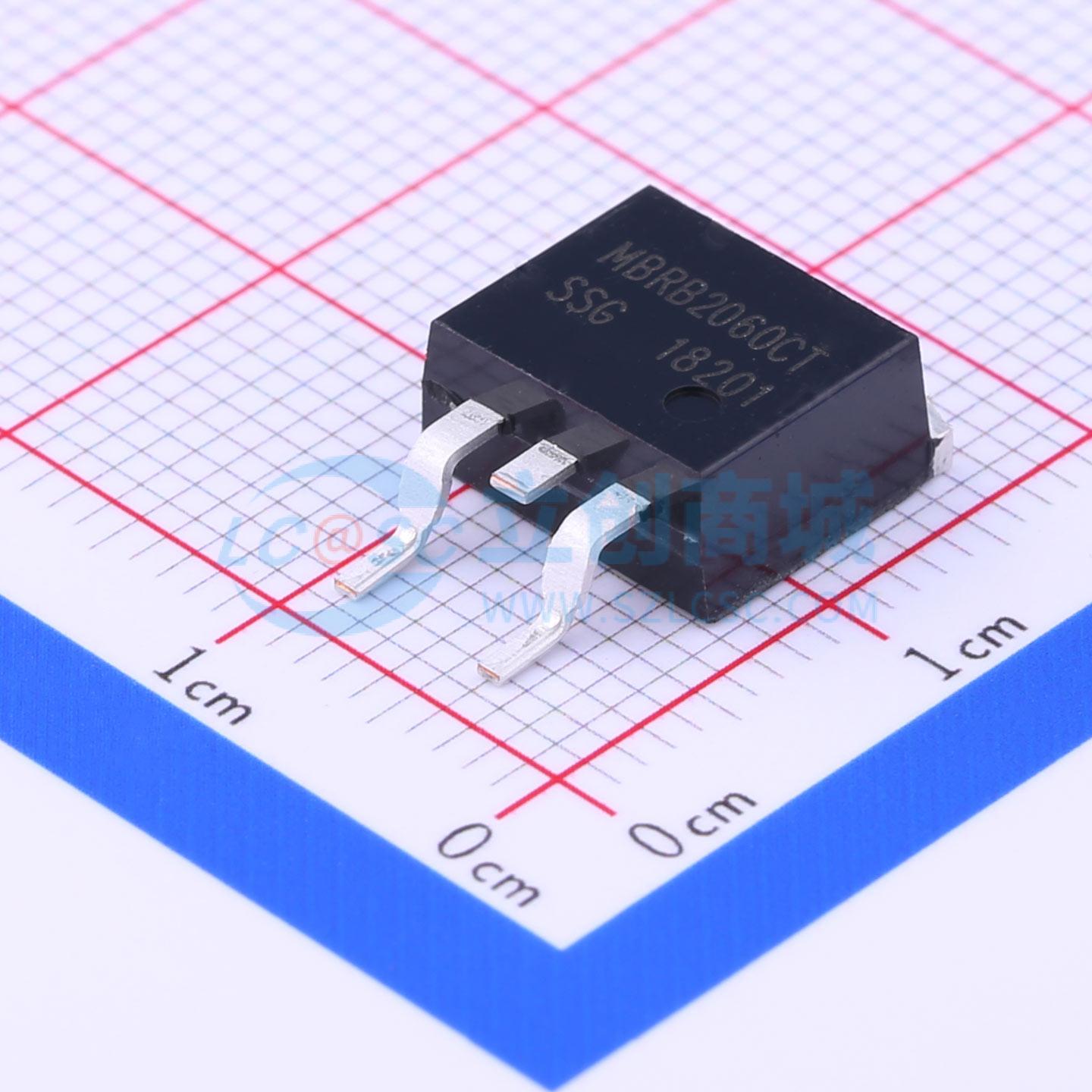 点击查看大图 MBRB2060CT实物图
