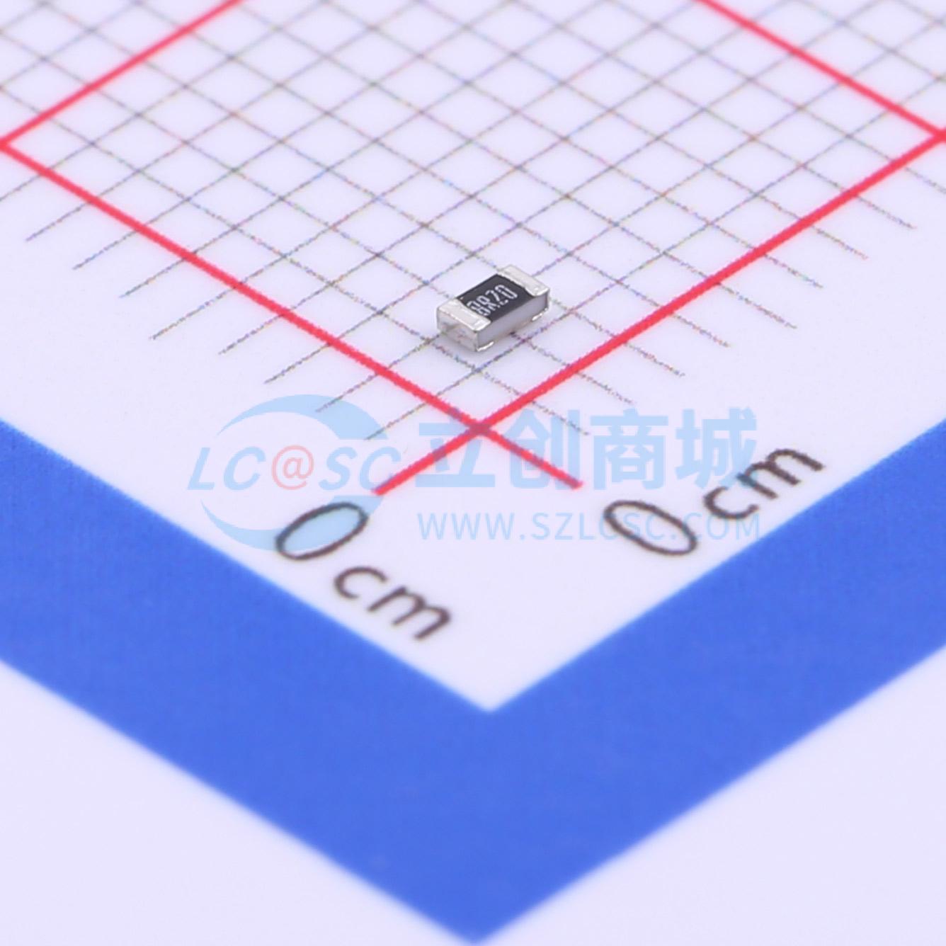 点击查看大图 HPCR0603F8R20K9实物图