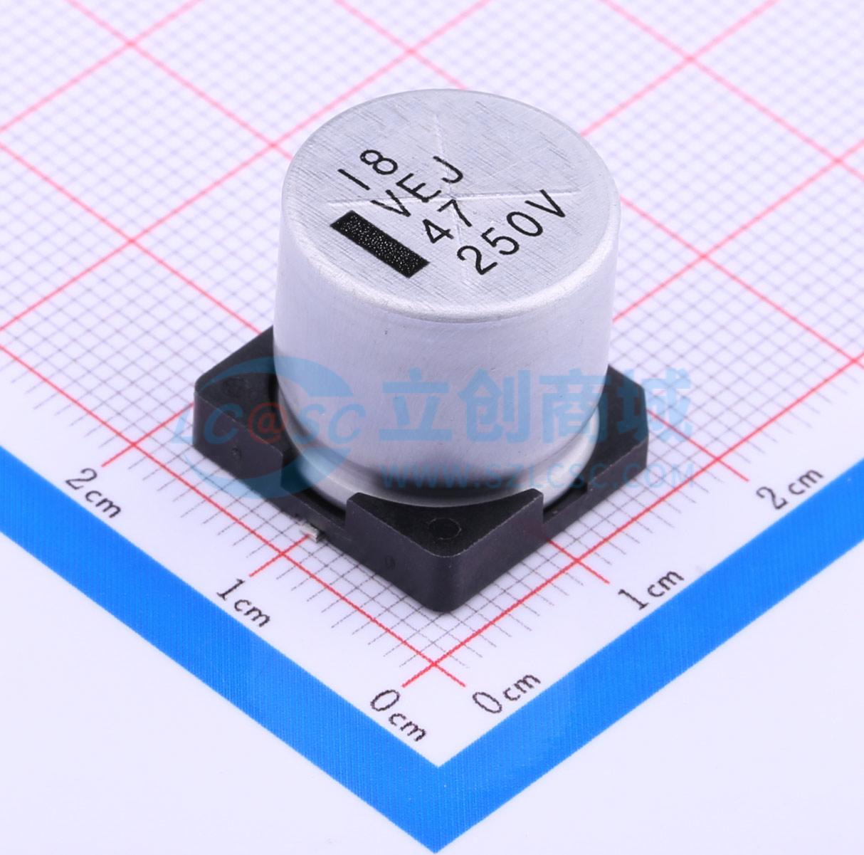 点击查看大图 VEJ470M2ETR-1616实物图