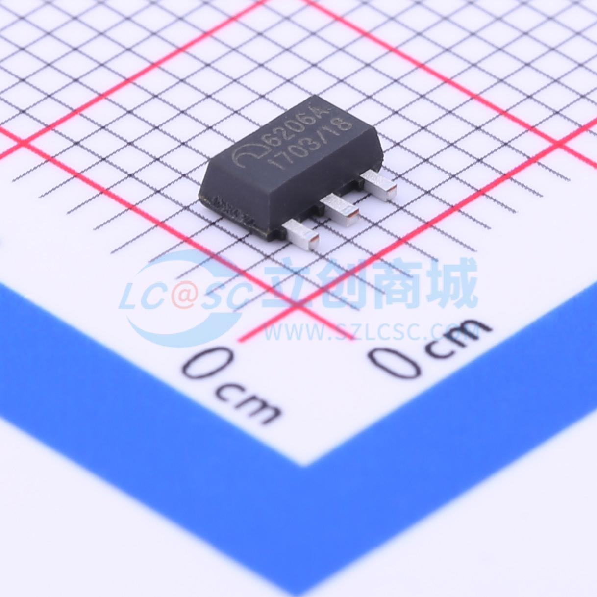 ME6206A18PG实物图