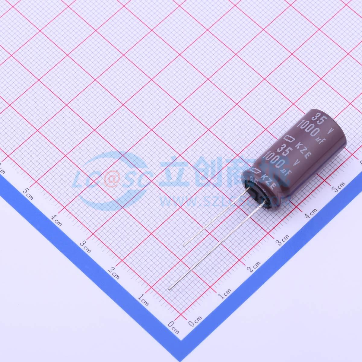 点击查看大图 EKZE350ELL102MK25S实物图