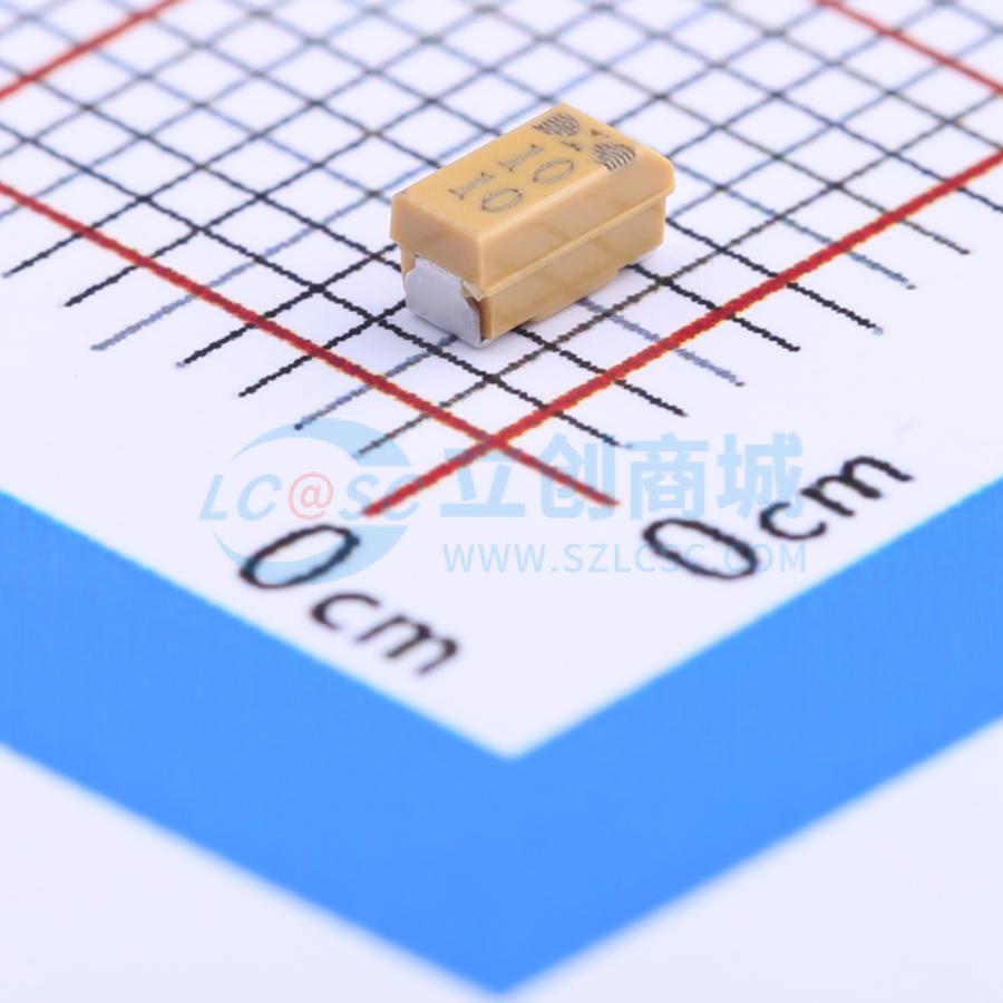 点击查看大图 CA45B-A-10V-10uF-K实物图