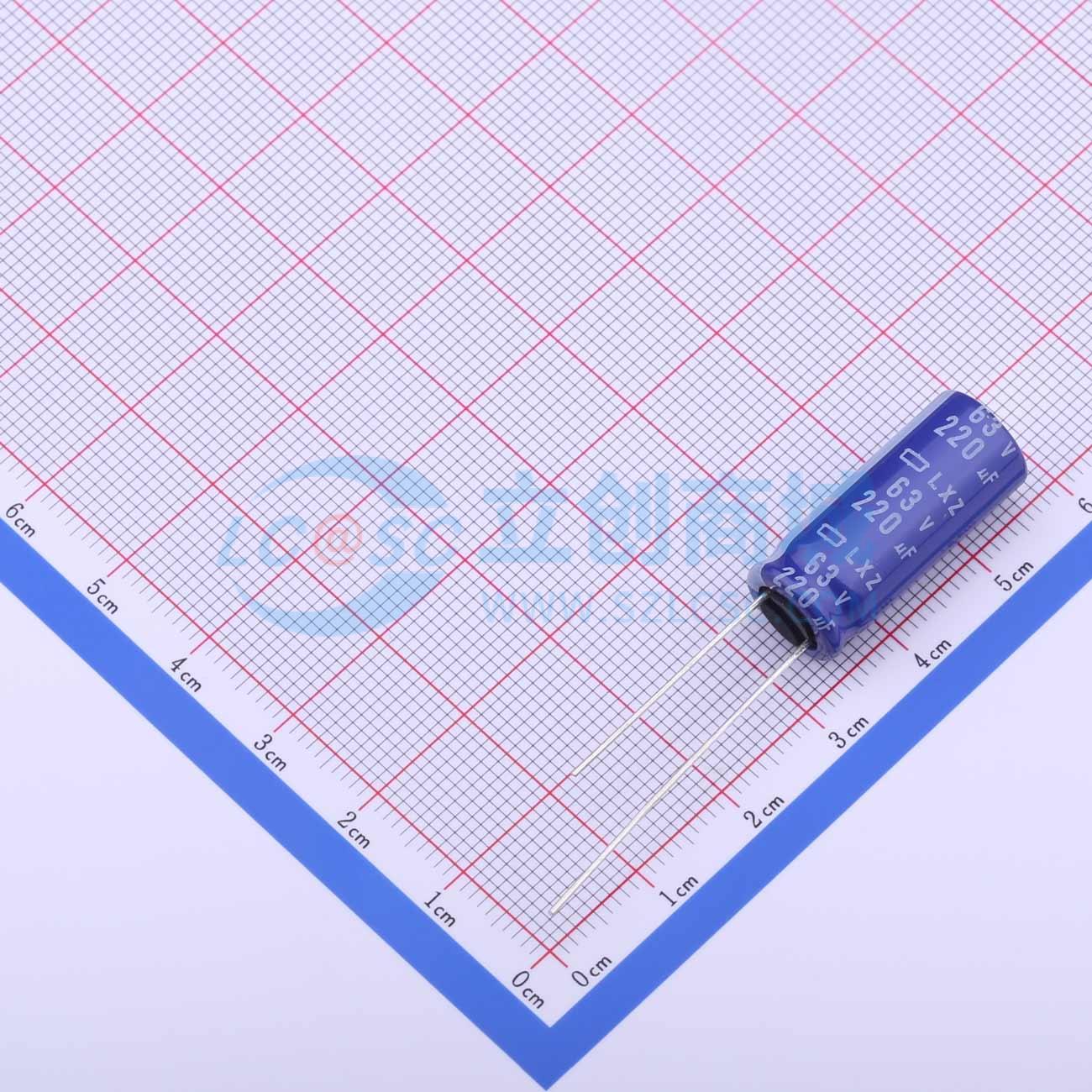 点击查看大图 ELXZ630ETD221MJ25S实物图