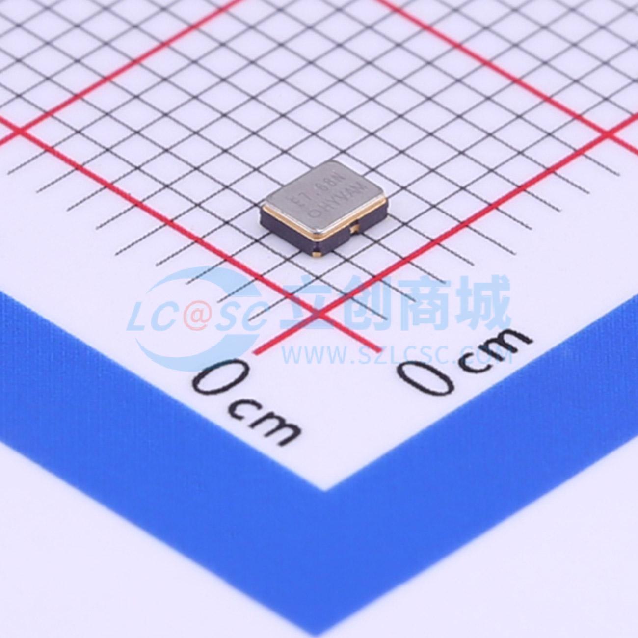 点击查看大图 SG-8018CG 7.680000MHz TJHSA实物图