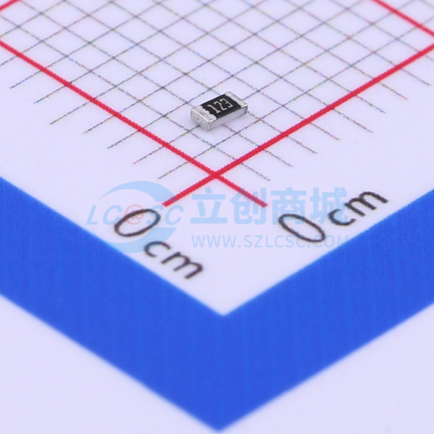 点击查看大图 MCR03EZPFX1202实物图