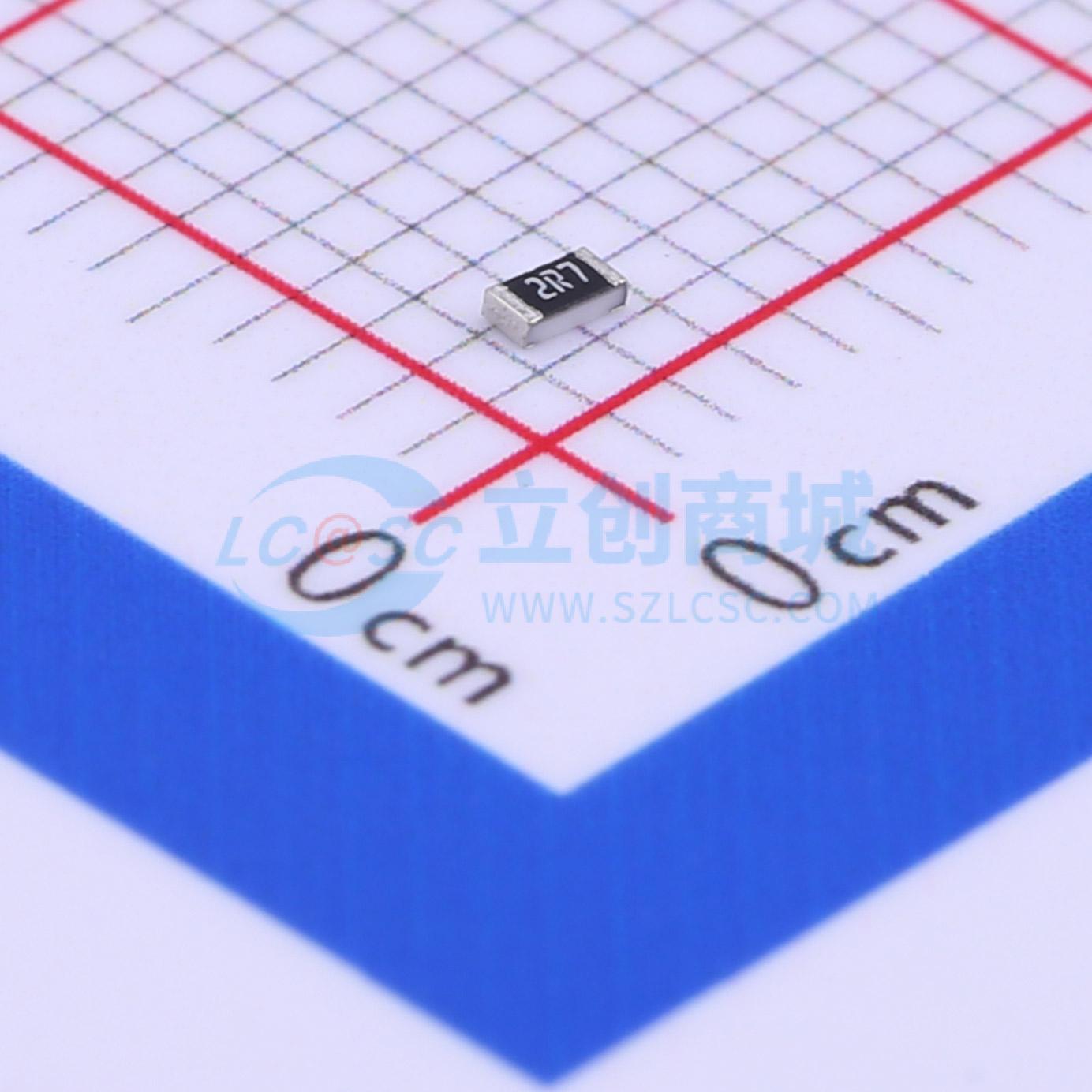 点击查看大图 MCR03ERTJ2R7实物图