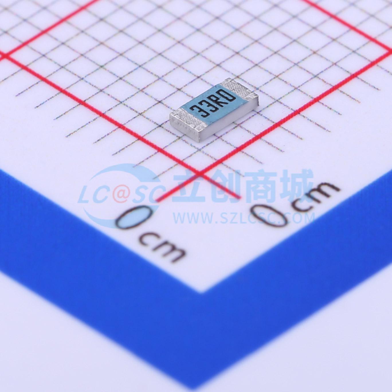 点击查看大图 RK73H2BTTD33R0F实物图