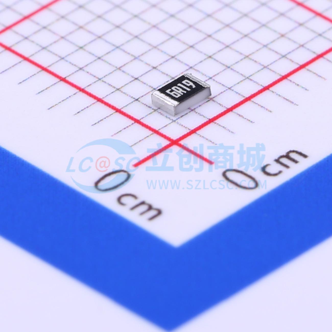 点击查看大图 AC0805FR-076R19L实物图
