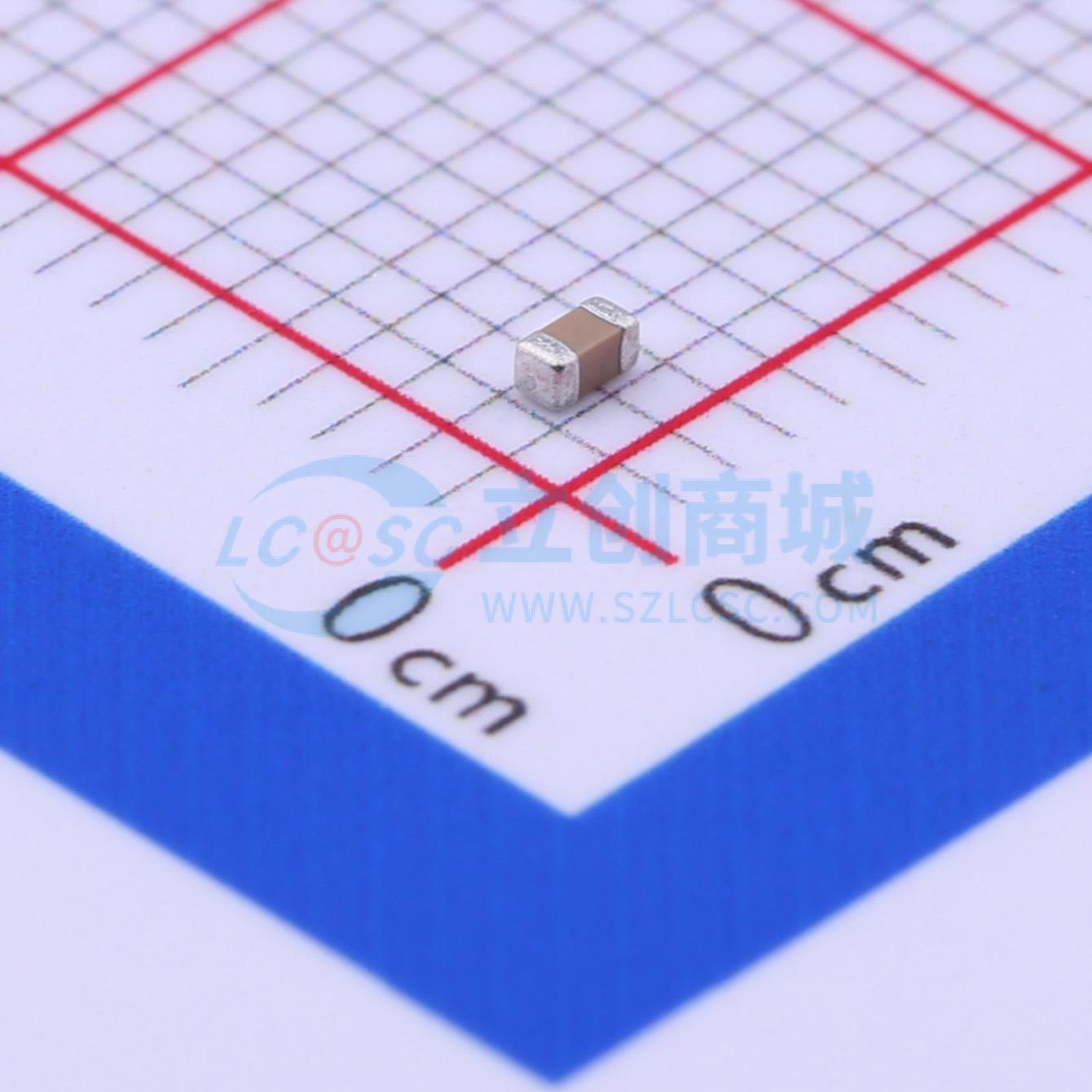 点击查看大图 0603B473K250CT实物图