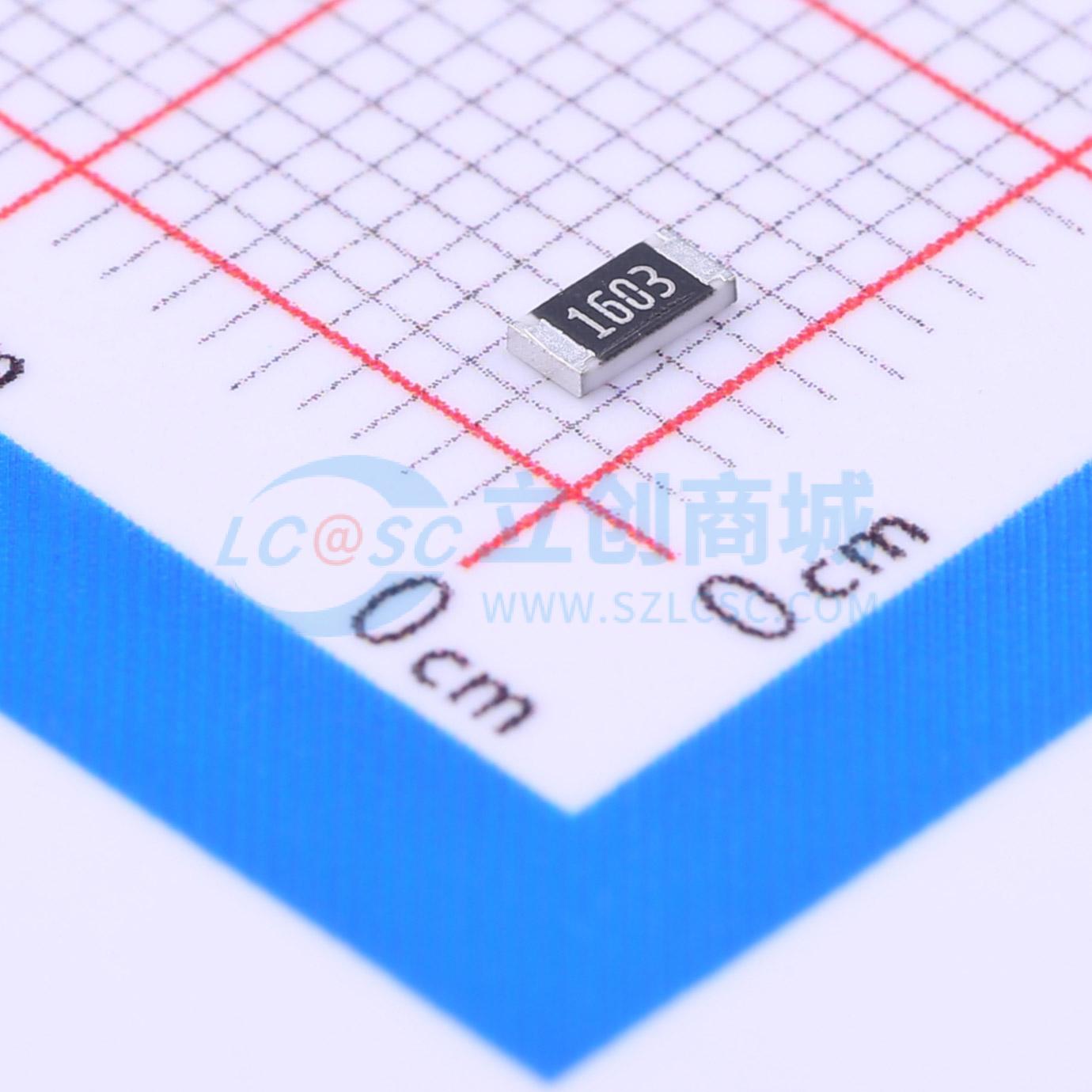 点击查看大图 RMC1206160K1%N实物图