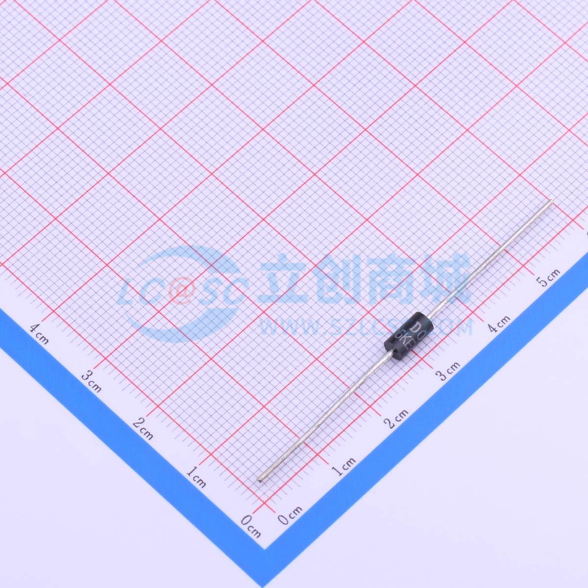 点击查看大图 P6KE120CA实物图