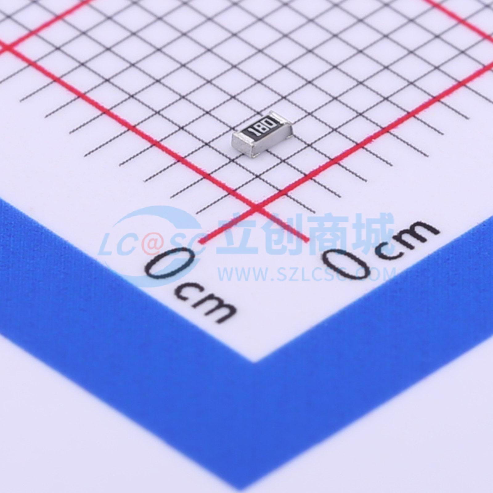 点击查看大图 ERJ3GEYJ180V实物图