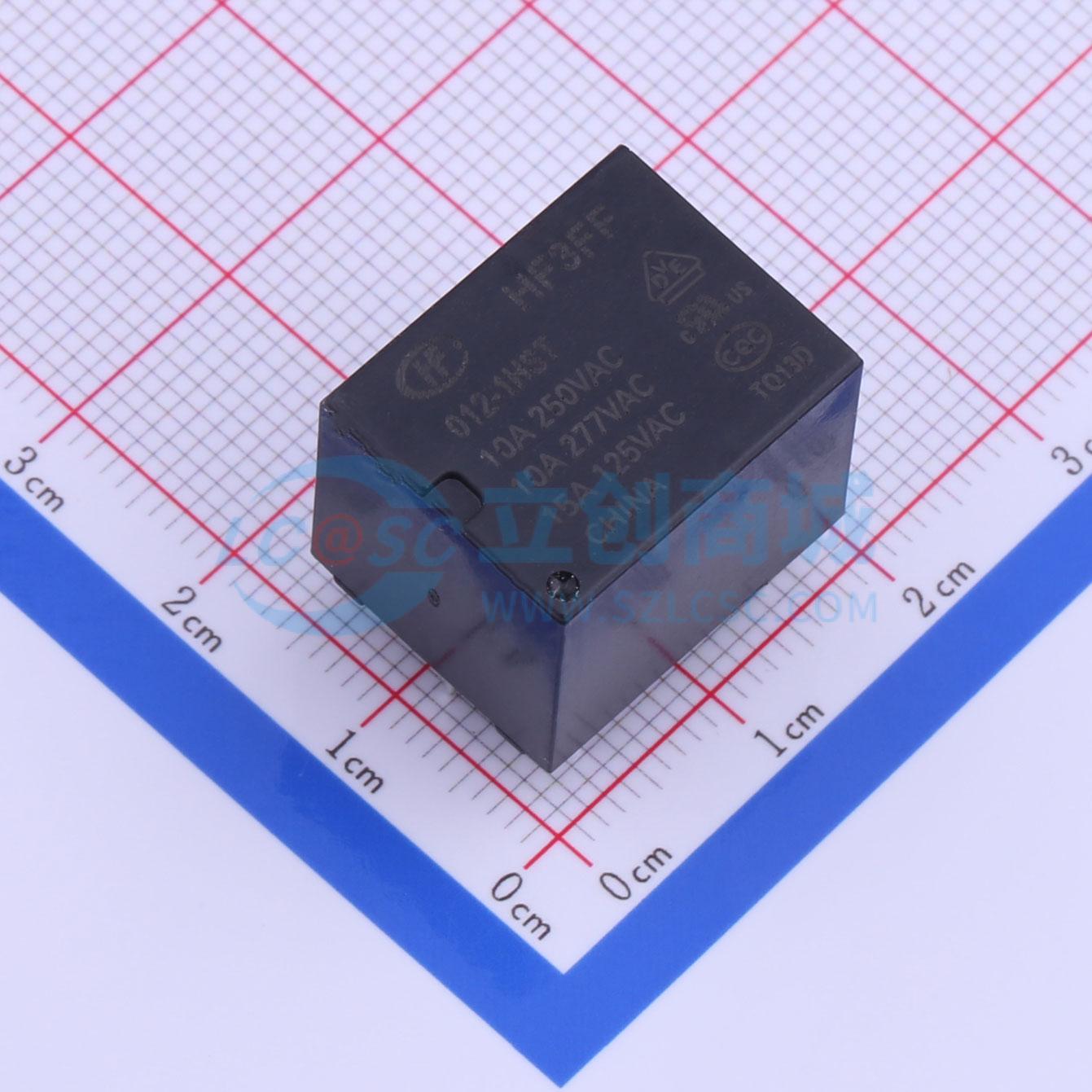 点击查看大图 HF3FF-012-1HST实物图