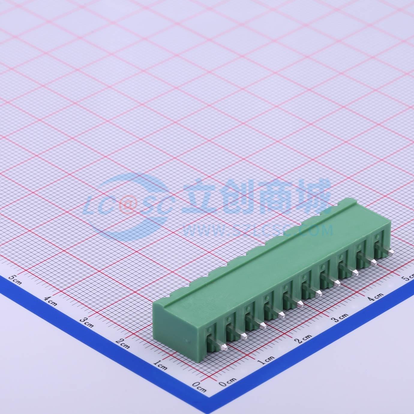 点击查看大图 DB2EVC-5.08-10P-GN实物图