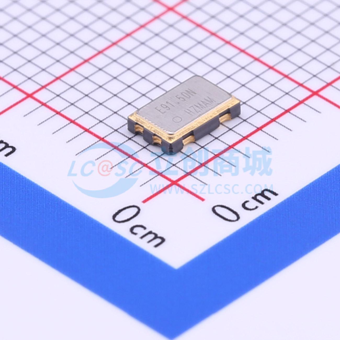 点击查看大图 SG-8018CB 91.500000MHz TJHPA实物图