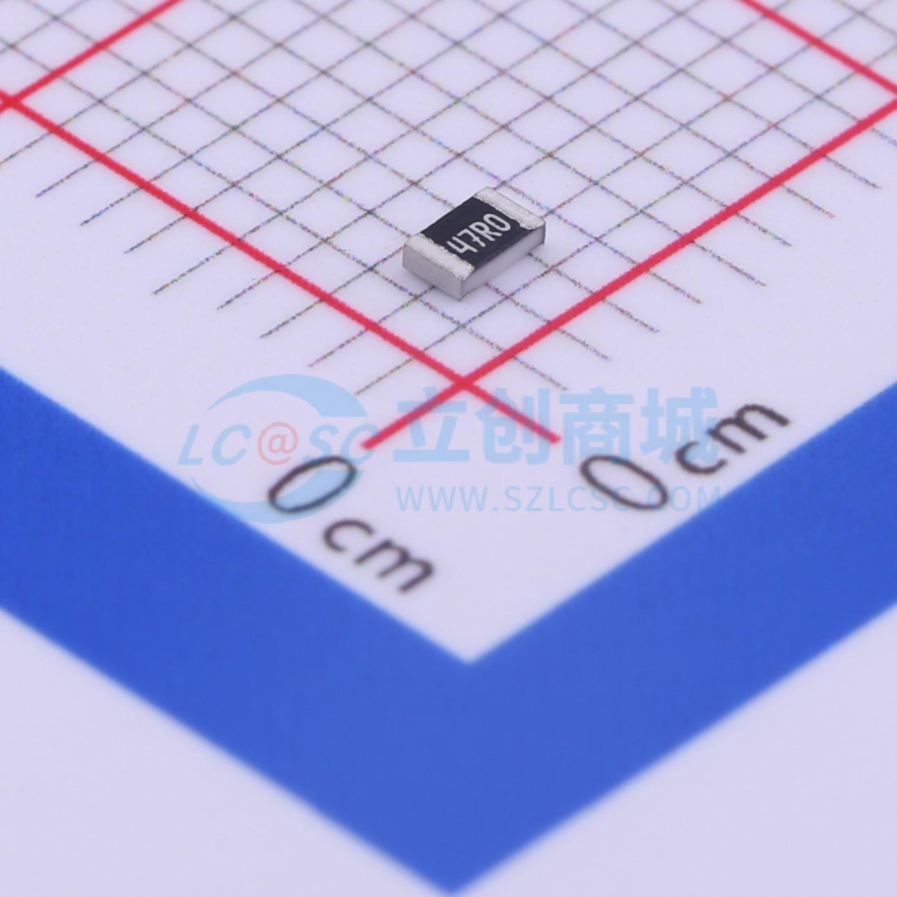 AECR0805F47R0K9实物图