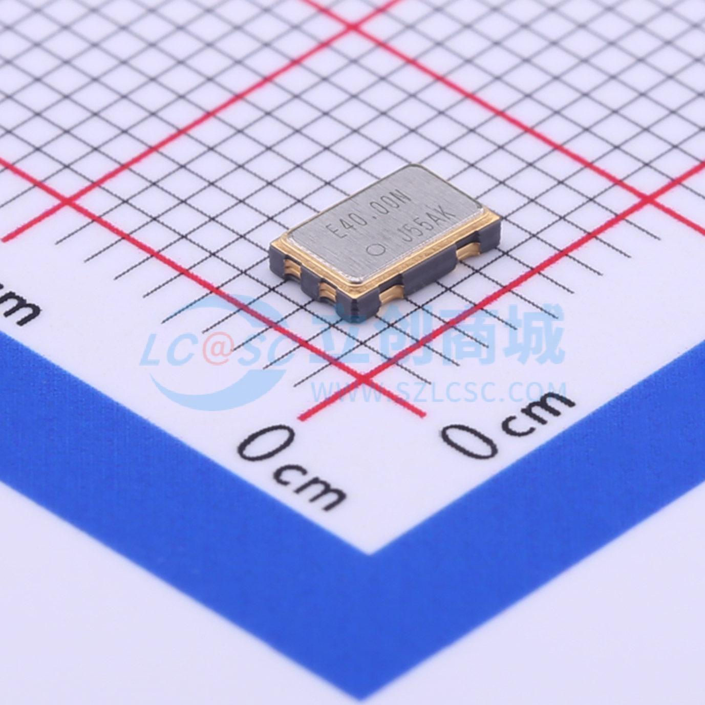 点击查看大图 SG-8101CB 40.000000MHz TBGSA实物图