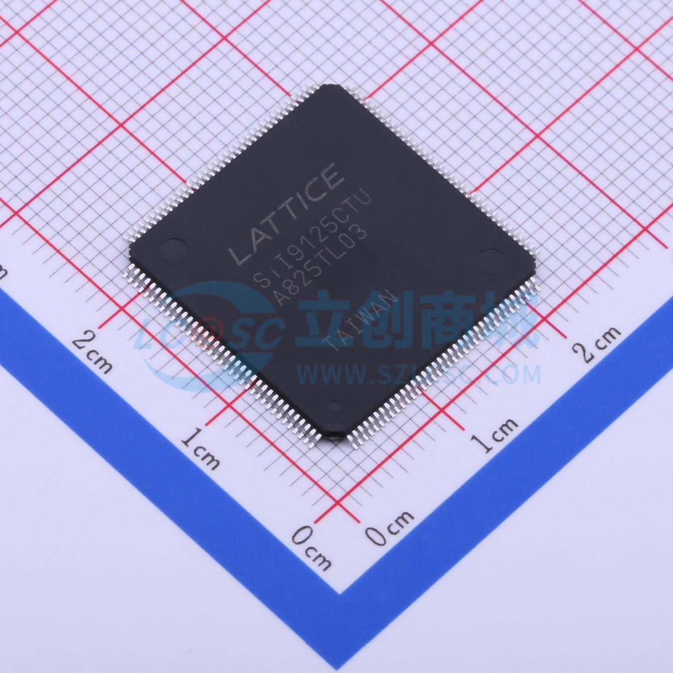 SiI9125CTU实物图