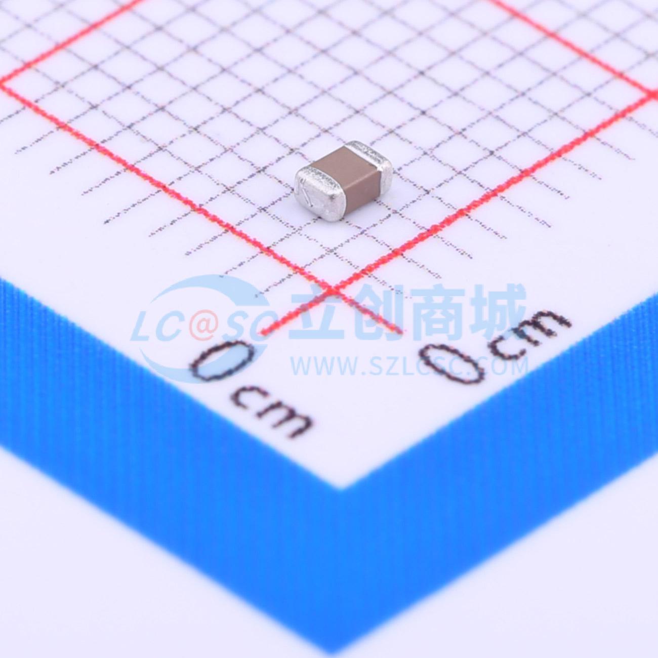 点击查看大图 TCC0805X7R471K101DT实物图