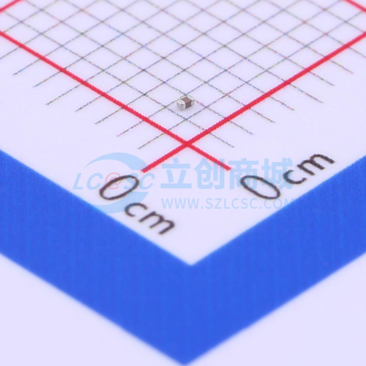 点击查看大图 C0603NP0249CGTS实物图