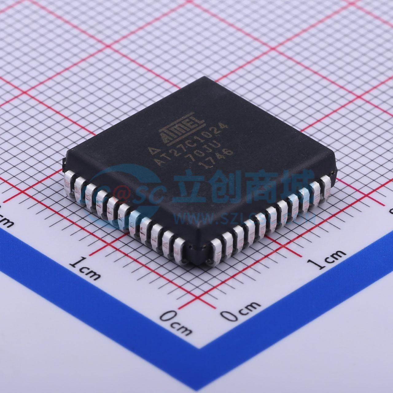 AT27C1024-70JU实物图