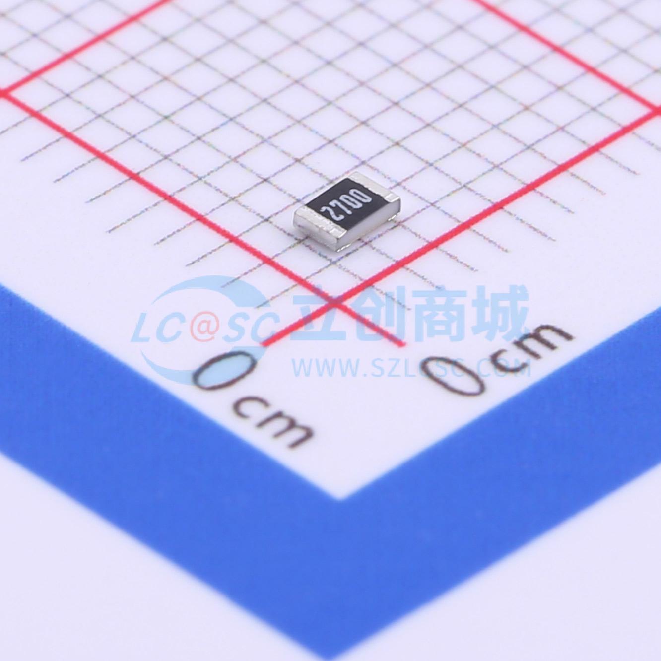点击查看大图 HPCR0805F270RK9实物图