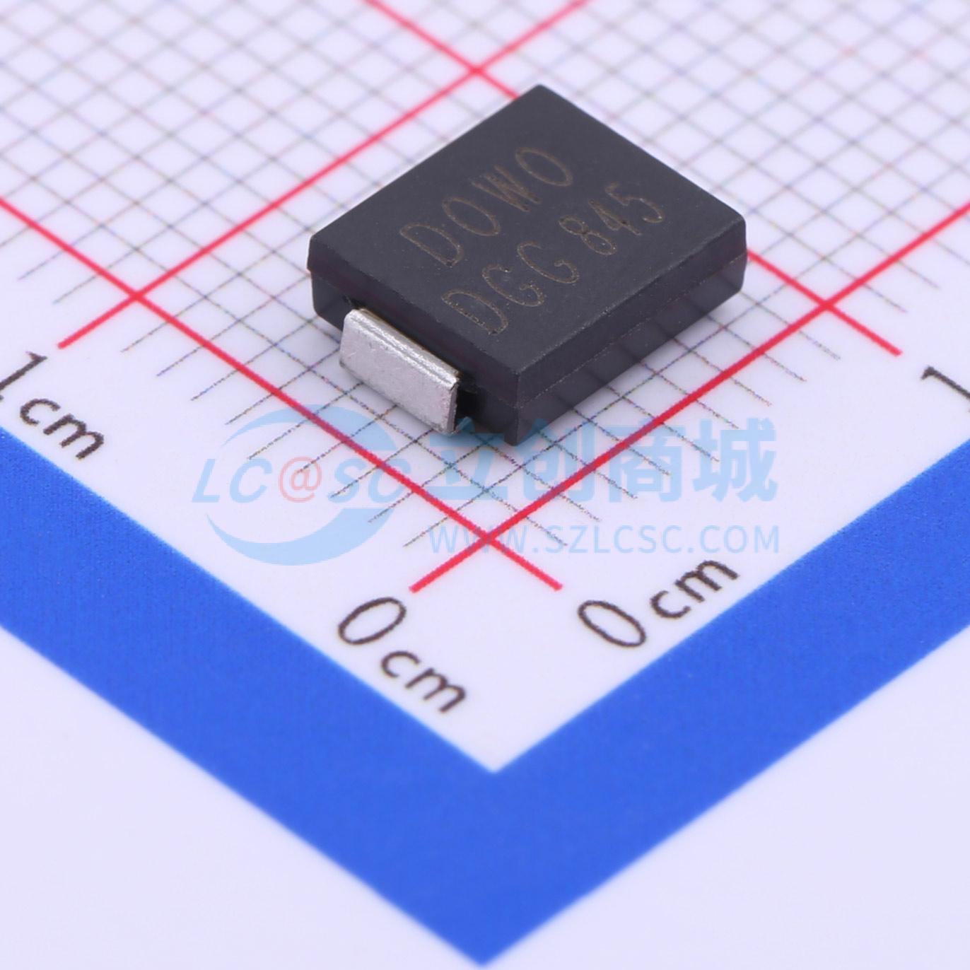 点击查看大图 SMDJ58CA实物图