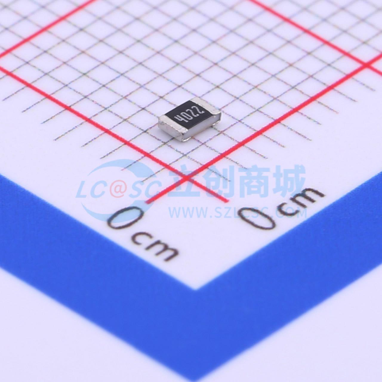 点击查看大图 HPCR0805F40K2K9实物图