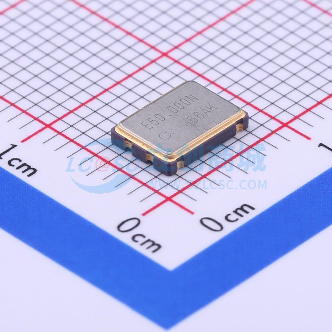 点击查看大图 SG-8101CA 50.000000MHz TCHSA实物图