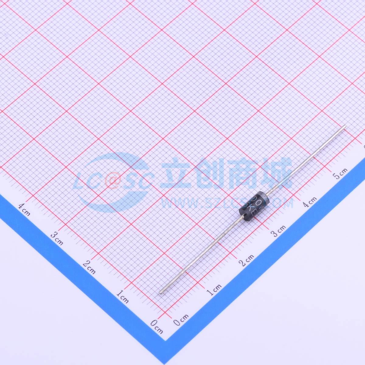 点击查看大图 P6KE15A实物图