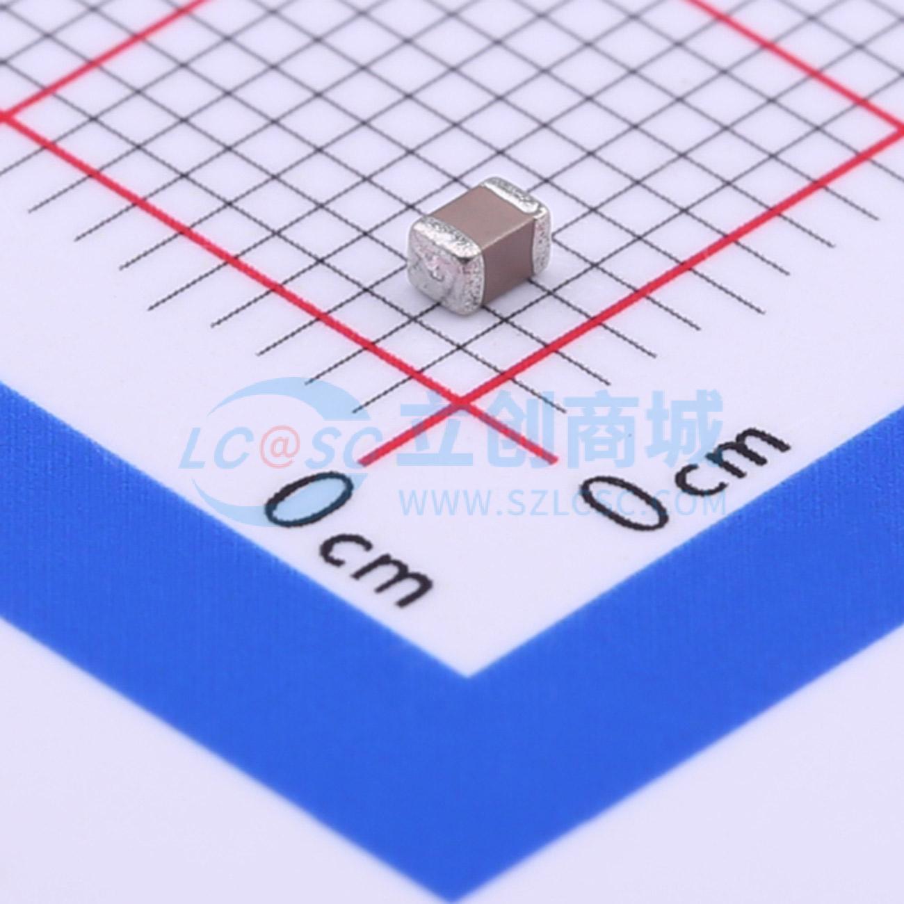 点击查看大图 TCC0805X7R474J500FT实物图