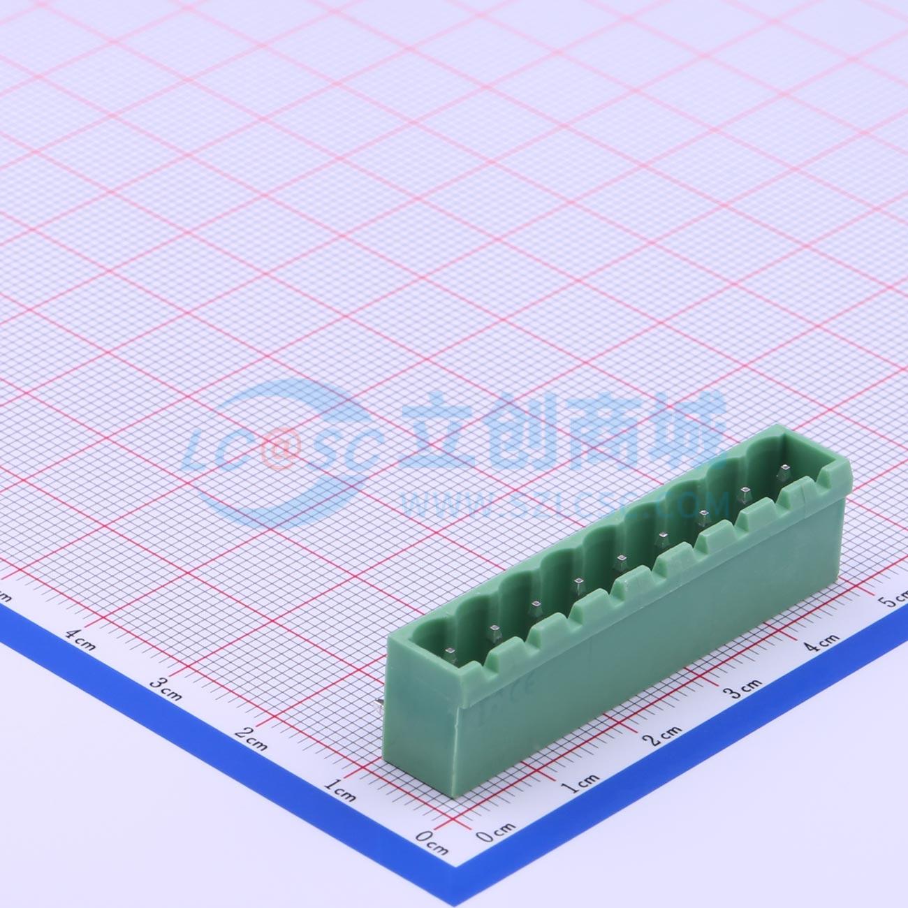 点击查看大图 DB2ERC-5.08-9P-GN实物图