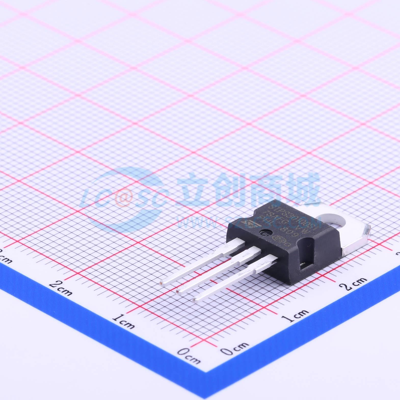 点击查看大图 STPS30100ST实物图