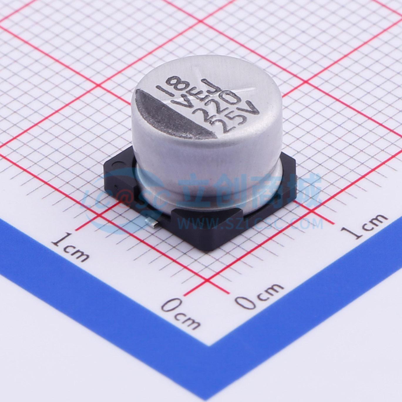 点击查看大图 VEJ221M1ETR-1008实物图