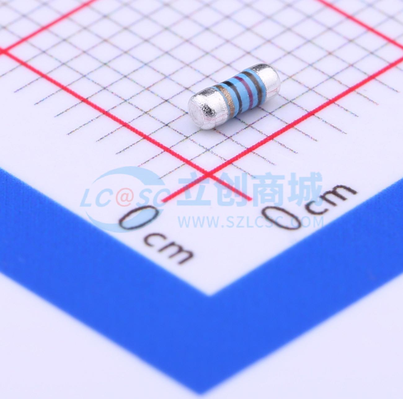 MELF-MFR02041/4WS12ΩFT50实物图