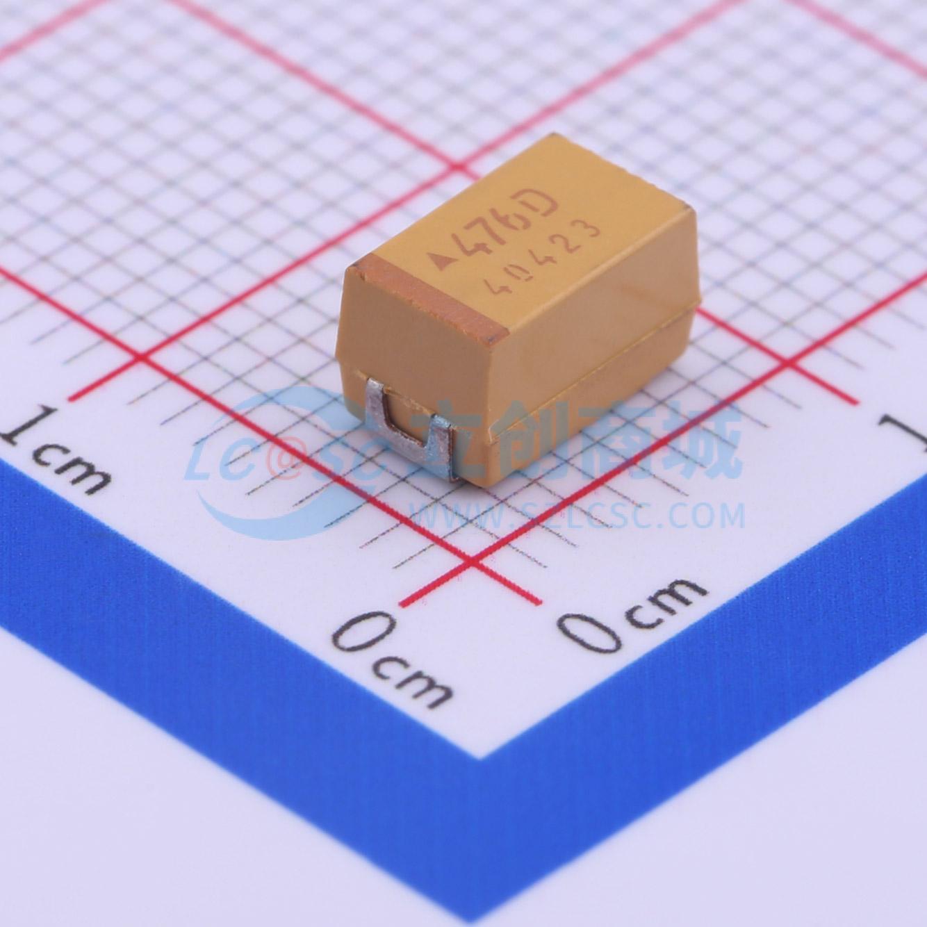 点击查看大图 TPSE476K020R0150实物图